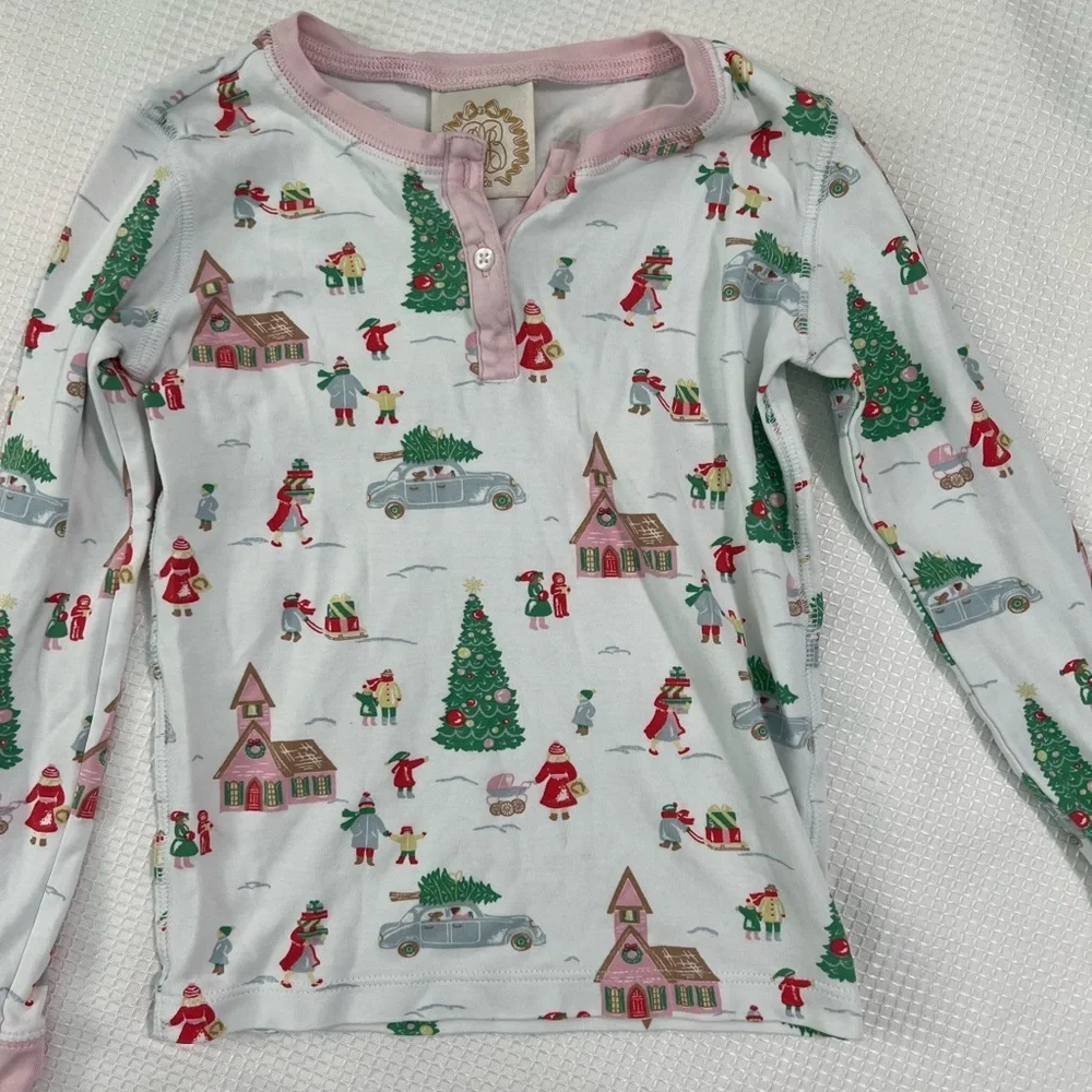 TBBC + English Factory Pajama Separates Size 7 Christmas | Easter